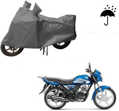 DeepShakshi AUTOMOTIVE Waterproof Two Wheeler Cover for Hero(CD 110 Dream, Grey)