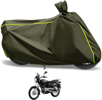 Euro Care Waterproof Two Wheeler Cover for Bajaj(Boxer, Green)