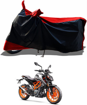 DeepShakshi AUTOMOTIVE Two Wheeler Cover for KTM(390 Duke, Red)