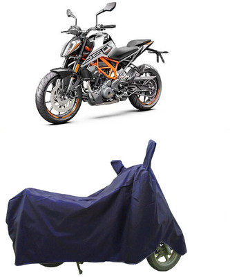 Coxtor Waterproof Two Wheeler Cover for KTM(250 Duke BS6, Blue)