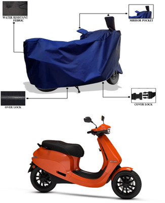 PAGORA Waterproof Two Wheeler Cover for Ola(Blue)