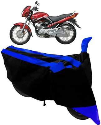 MWBB Waterproof Two Wheeler Cover for Hero(Ambition, Black, Blue)