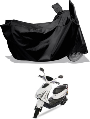 Amexride Two Wheeler Cover for Ampere(Reo Elite BS6, Black)