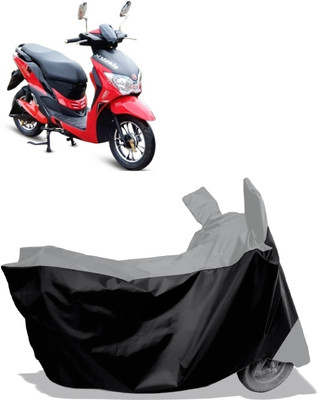 Amexride Two Wheeler Cover for Hero Electric(Electric Dash BS6, Multicolor)