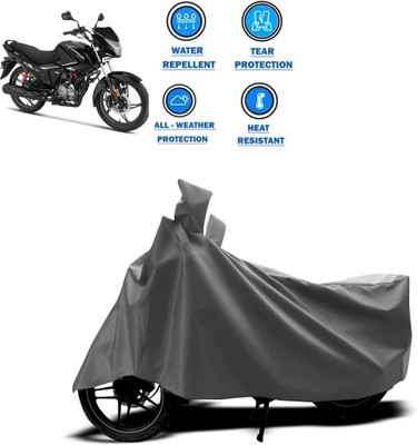 CODOKI Waterproof Two Wheeler Cover for Hero(Glamour BS6, Grey)