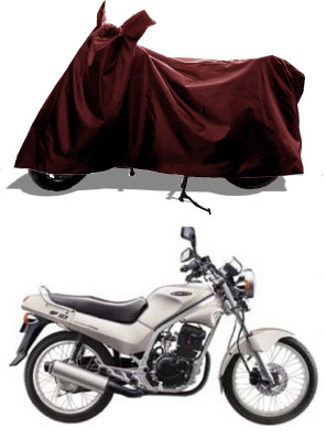 GROFATIK Two Wheeler Cover for Kinetic(GF Lazer, Maroon)
