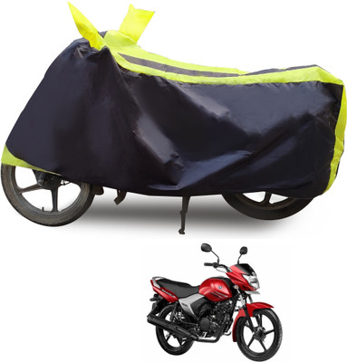 Euro Care Waterproof Two Wheeler Cover for Yamaha(Saluto, Yellow)