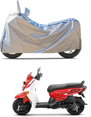 CODOKI Waterproof Two Wheeler Cover for Honda(Cliq, Silver)