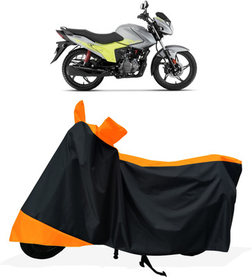 Tricway Two Wheeler Cover for Hero(Glamour Blaze, Orange)