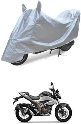THE REAL ARV Waterproof Two Wheeler Cover for Suzuki(Silver)