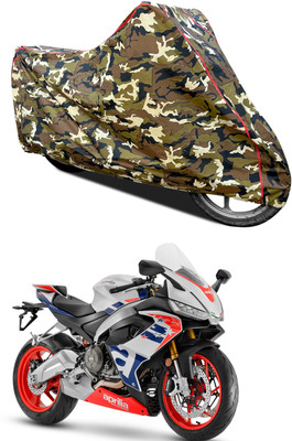 AutoGalaxy Waterproof Two Wheeler Cover for Aprilia(RS 660, Yellow)