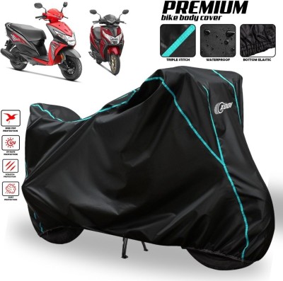 AutoGalaxy Waterproof Two Wheeler Cover for Honda(Dio, Black)