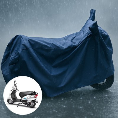 CODOKI Waterproof Two Wheeler Cover for Hero(Duet VX 110CC, Blue, Blue)