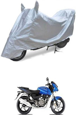 APNEK Waterproof Two Wheeler Cover for Bajaj(Silver)