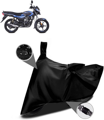 DeepShakshi AUTOMOTIVE Two Wheeler Cover for Bajaj(Platina 110, Black)