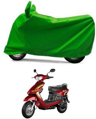 Furious3D Two Wheeler Cover for Indus(Yo Spark, Green)