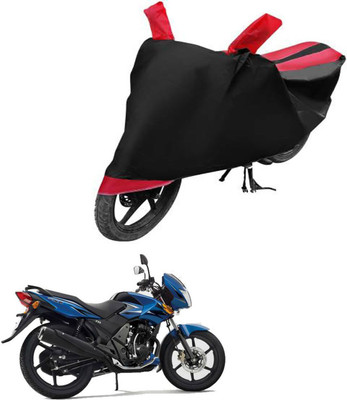 DeepShakshi AUTOMOTIVE Waterproof Two Wheeler Cover for TVS(Flame, Red, Black)