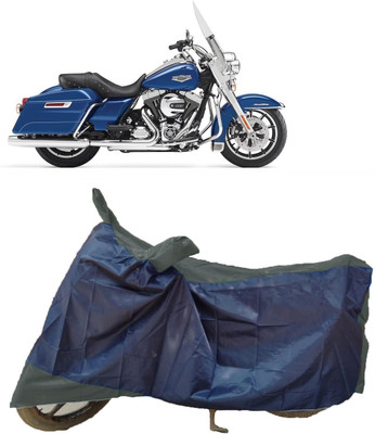 Autoprime Two Wheeler Cover for Harley Davidson(Road King, Multicolor)
