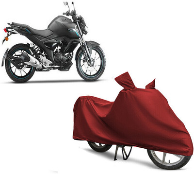 EGAL Two Wheeler Cover for Yamaha(FZ-S Fi Version 3.0, Maroon)