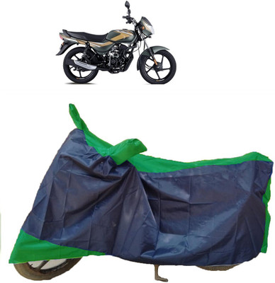 AutoFave Two Wheeler Cover for Bajaj(CT100, Multicolor)