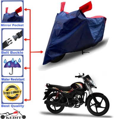 KEDIT Two Wheeler Cover for Mahindra(Pantero, Red, Blue)