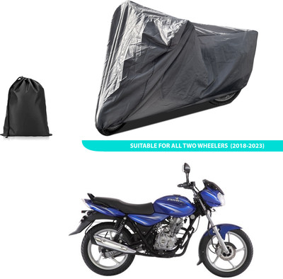 PAGORA Two Wheeler Cover for Bajaj(Discover 125 DTS-i, Grey)