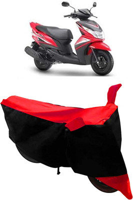 KEDIT Two Wheeler Cover for Yamaha(Ray Z, Red)