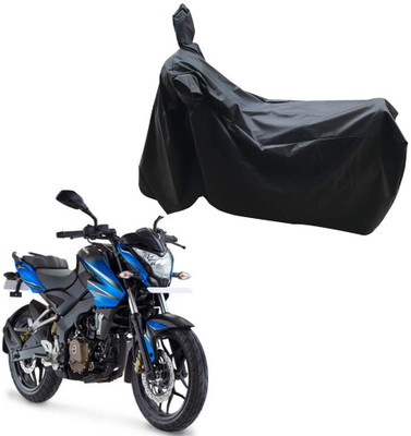 AASHTIK MART Two Wheeler Cover for Bajaj(Pulsar NS200, Black)