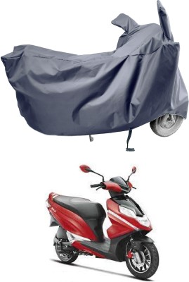 Amexride Two Wheeler Cover for Hero(Dare BS6, Grey)