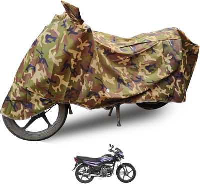 Auto Hub Waterproof Two Wheeler Cover for Hero(Super Splendor, Multicolor)
