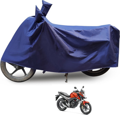 Euro Care Waterproof Two Wheeler Cover for Honda(CB Hornet 160, Blue)