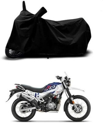 JVBRANGI Waterproof Two Wheeler Cover for Hero(Xpulse 200T, Black)
