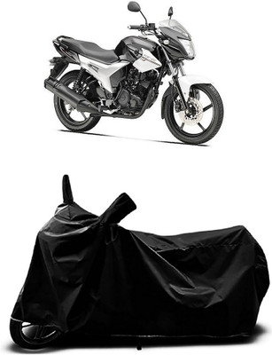 Mdstar Waterproof Two Wheeler Cover for Yamaha(SZ-RR V2 BS6, Black)