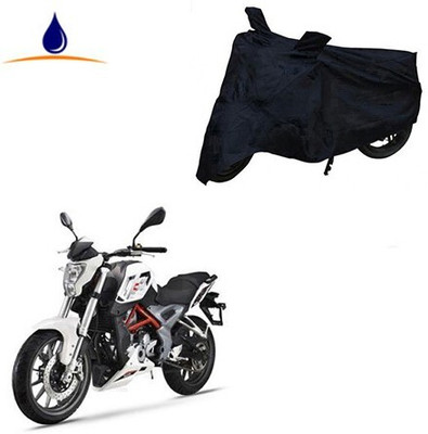 MMSSTAR Waterproof Two Wheeler Cover for DSK Benelli(TNT 25, Black)