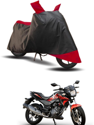 KEDIT Two Wheeler Cover for Hero(Xtreme 200R, Red, Black)