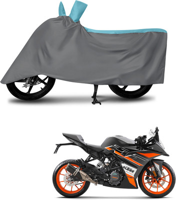 DeepShakshi AUTOMOTIVE Waterproof Two Wheeler Cover for KTM(RC 125, Multicolor)