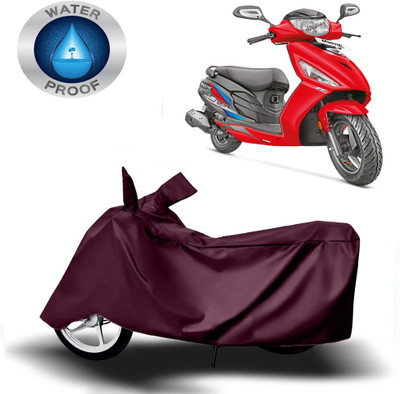 Autoinnovation Two Wheeler Cover for Hero(Maestro Edge, Maroon)