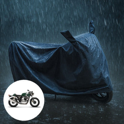 PAGORA Waterproof Two Wheeler Cover for Royal Enfield(Continental GT 650, Black)