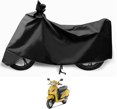Euro Care Waterproof Two Wheeler Cover for Honda(Activa 5G, Black)