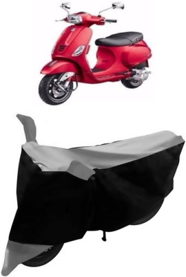 NEXTON Waterproof Two Wheeler Cover for Piaggio(Vespa SXL, Grey, Black)