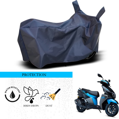 ANTHUB Waterproof Two Wheeler Cover for TVS(NTORQ, Blue)