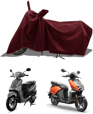 MWBB Waterproof Two Wheeler Cover for Hero(Motocorp Xtreme 160 R, Maroon)