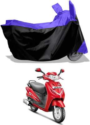 Amexride Two Wheeler Cover for Hero(Duet LX 110CC BS6, Multicolor)