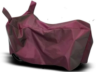 DeepShakshi AUTOMOTIVE Waterproof Two Wheeler Cover for Universal For Bike(Maroon)