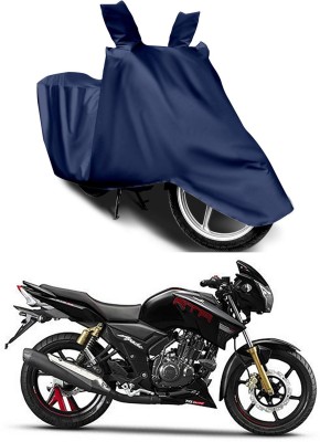 Ascension Two Wheeler Cover for TVS(Apache RTR 180, Blue)