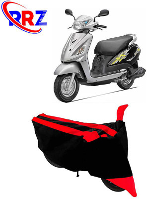 RRZ Waterproof Two Wheeler Cover for Suzuki(Swish, Black, Red)