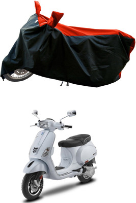 Romeiz Two Wheeler Cover for Vespa(SXL BS6, Red)