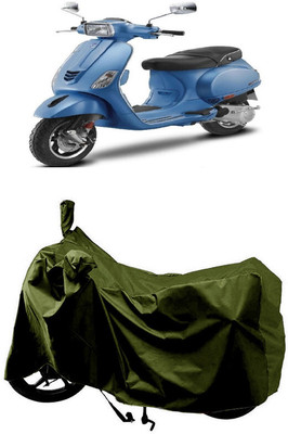 SUGASHRI Waterproof Two Wheeler Cover for Piaggio(Vespa SXL, Green)