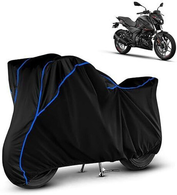 DeepShakshi AUTOMOTIVE Waterproof Two Wheeler Cover for Bajaj(Pulsar 250, Black, Blue)