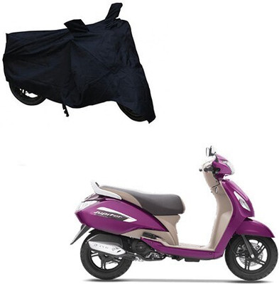 DeepShakshi AUTOMOTIVE Two Wheeler Cover for TVS(Jupiter, Black)